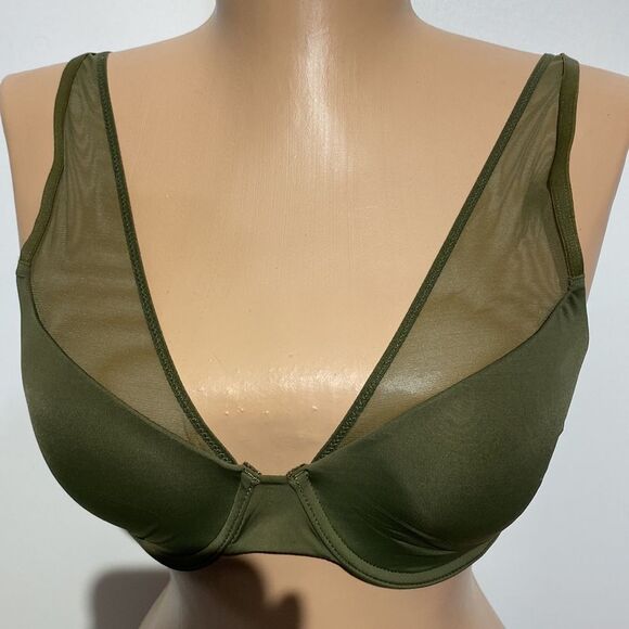 Victoria’s Secret Army Green Demi Padded Bra size 34c - Picture 11 of 11